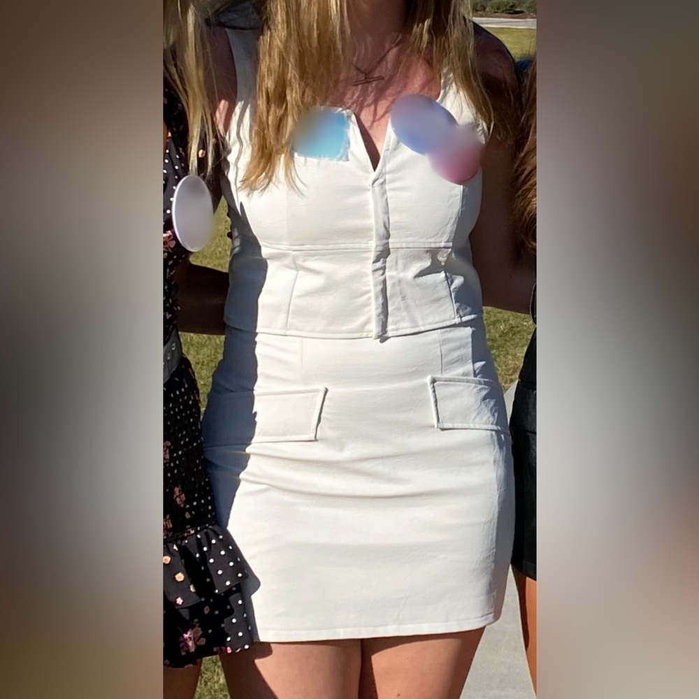 Leather Set (skirt and top)